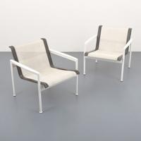 Pair of Richard Schultz Outdoor Lounge Chairs - Sold for $1,375 on 04-23-2022 (Lot 506).jpg